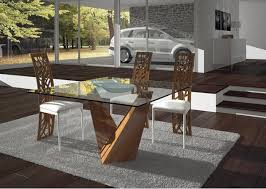 Moreover, the durable chrome pedestal grounded by a genuine black granite base dresses to impress. 15 Shimmering Square Glass Dining Room Tables Home Design Lover