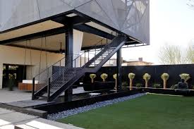 The Modern Steel Staircase Inside And Outside For Amazing Design Interior Design Ideas Ofdesign
