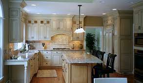 Cotton with toasted almond kitchen cabinet samples. Almond Glazed Door Stacked Wall Cabinets Arched Hearth Traditional Kitchen Boston By Jskdesigns Houzz