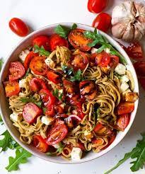 Spaghetti Aglio E Olio With Balsamic The Dish On Healthy Olio Recipe Spaghetti Aglio Olio Recipe Quick Dinner
