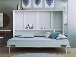 Smartbett Schrankbett Basic 140x200 Horizontal Weiss Mit Gasdruckfede 868 46