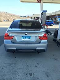 This part is also sometimes called bmw 328i xdrive bumper. Mtech Msport Style Rear Bumper For 2006 11 Bmw 328i 335i Sedan E90 Single Dual Exhaust Bmw Sedan Bmw 328i