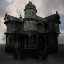 Haunted House Model By Sicklilmonky On Deviantart Creepy Houses House 3d Model Philippine Houses
