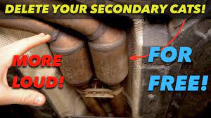 Catalytic converter cleaning in bmw e46 due to oil burning and problems with smooth pulling. How To Delete Secondary Cats For Free Bmw N52 Youtube