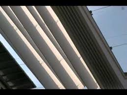 Tenara Fabric Covers An Atrium At Hvb Bank This Folding Fabric Canopy Is Cable Supported Canopy Bedroom Diy Canopy Canopy Outdoor