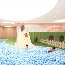 We have collected a hundred incredible images of modern interiors of diverse kindergartens. Kindergartens Dezeen