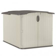 Abri A Velos Polyethylene Suncast Slidetop Abri Velo Abri Velo Exterieur Abri