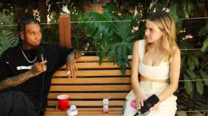 Tyga heads to the zoo with Bobbi Althoff to talk corn & juice boxes