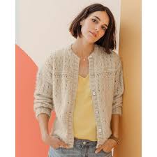 Le gilet pour femme se divise en deux catégories principales. Fiche Modele Gilet Femme Eline Phil Beaugency Fiches Modeles Pdf Femme Phildar