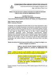 Descarga gratis el modelo de solicitud simple y podrás personalizar cada uno de sus campos como desees, redactando una carta de solicitud modelo de solicitud simple. Modelo De Solicitud De Licencia Con Goce De Haber Servidor Publico Emergencia Covid 19 By Corporacionhiramservicioslegales Issuu