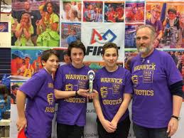 Warwick Robotics Team wins firspt place for Connect Award and heads to  First Tech Challenge Regional Championship
