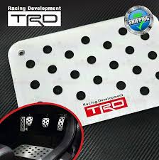 Aluminium Antiskid Floor Mat Carpet Pedal Plate For Toyota Celica Supra 86 Trd R Unbrandedgeneric Acura Type R Carpet Plate Mat