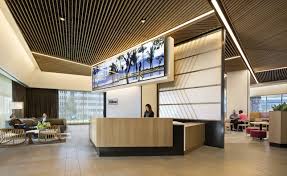Gallery Of The Social At Hilton Headquarters Core Architecture Design 1 Architecture Design Design Desks Design