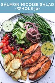 Salmon Nicoise Salad Nocrumbsleft Recipe Salmon Nicoise Salad Salmon Salad Nicoise Salad