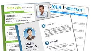 Browse our varied selection of free resume templates that will nicely showcase your photo. 4 Free Download Resume Cv Templates For Microsoft Word