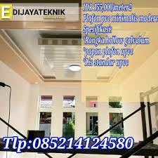 Plafon rumah minimalis modern, plafon rumah minimalis sederhana, model plafon rumah minimalis, variasi plafon rumah minimalis; Pemasangan Plafon Gypsum Dan Plafon Pvc Minimalis Modern Shopee Indonesia
