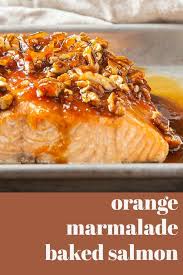Orange Pecan Baked Salmon Recipe In 2020 Baked Salmon Salmon Recipes Baked Salmon Recipes
