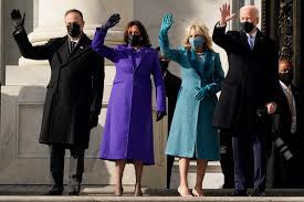 Last night at the democratic national convention she gave us a glimpse. Kamala Harris Jill Biden Wear Smaller Designers At Inauguration Wwd