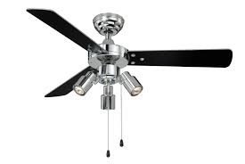 Having ceiling fans without lights can help you cut the budget and protect your eyes. Aireryder Ceiling Fan Cyrus Chrome Without Light Home Commercial Heaters Ventilation Ceiling Fans Uk