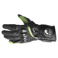 Details About Furygan Must 3 Leather Motorcycle Gloves Black Green Biker Size 2xl Xxl J S Sale