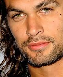 Jason Momoa's stunning eyes and attractive features