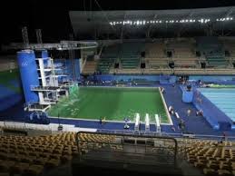 Questions were asked on social media. Going Green Changes In Water Color At Rio Pools Youtube