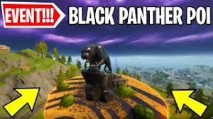 Encontramos la armadura cinética de black panther al azar en el escenario. New Black Panther Poi Mini Event Stark Beacon Stage 3 Right Now Fortnite Livestream