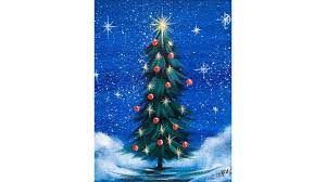 Maybe you would like to learn more about one of these? Simple Christmas Tree Step By Step Acrylic Painting On Canvas For Beginners Theartsherpa Youtube