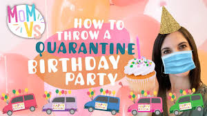 However, there are a few ideas that will enable your kid to have a great and fun birthday celebration even during this tough time. Mom S Guide To Throwing A Special Quarantine Birthday Party Mom Vs Social Distancing Birthdays Youtube