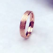 It is highly important in spending some time while choosing a you may also buy gold rings for men and gold rings for women with gemstones to match your attire. 4mm 2mm Rose Gold Brush Finish Titanium Stainless Steel Ring Engagement Wedding Charm Rings Men Women Couples Tail Ring Ring Cushion Ring Hand Ringsring Bold Aliexpress
