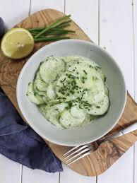 Gurkensalat Nach Oma Karin Kitchensplace Rezept Paleo Rezepte Fruhstuck Clean Eating Rezepte Abendessen Gurkensalat