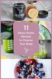 11 detox drinks recipes to cleanse your