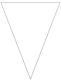 Birthday Banner Clipart Black And White Vlagje Pennant Banner Template Flag Template Printable Banner Template