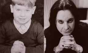 Old factory photo of famous father-son duo