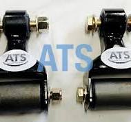Ford F SERIES Front of Front Leaf Spring Shackle Kits (2 KITS WITH SPRING  EYE BUSHINGS), Fits 3" Wide Leaf Spring**FREE SHIPPING**