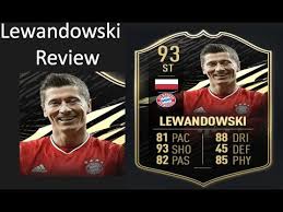 Join the discussion or compare with others! 93 Lewandowski Review Team Of The Week Inform Fifa 21 Review Youtube