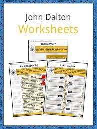 Though some of his conclusions were incorrect, his contributions dalton's atomic theory. John Dalton Facts Worksheets Early Life Family For Kids