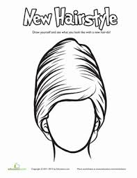 Hair Coloring Pages Education Com Hair Color Coloring Pages Cool Coloring Pages