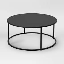 Glasgow Round Metal Coffee Table Black Project 62 Round Metal Coffee Table Coffee Table Target Coffee Table