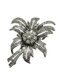 diamond brooch pin