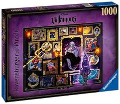 Disney puzzles 1000 pieces amazon. Amazon Com Ravensburger Disney Villainous Ursula 1000 Piece Jigsaw Puzzle For Adults Every Piece Is Unique Disney Puzzles Ravensburger Ravensburger Puzzle
