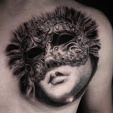This look is perfect for more spacious kitchens begging for sleek design elements. Venetian Mask Tattoos Black And Grey Tattoos Realism Tattoo