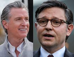 Did this man REALLY shade Gavin Newsom for not following the rule of law?  Now, THAT'S funny stuff!