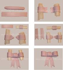 Modeler Un Noeud En Pate A Sucre Stephanie Potet Pate A Sucre Decors Pate A Sucre Tutoriel De Gateau Topper