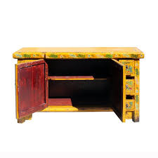 And we're celebrating by starting a nuzlocke of the. Chinese Distressed Yellow Carving Motif Tv Console Table Cabinet Chairish