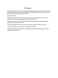 Prolog prolog merupakan bagian awal dari sebuah drama. Struktur Teks Drama