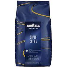 Lavazza Super Crema Coffee Beans 1kg Amazon Co Uk Grocery Lavazza Coffee Espresso Beans Blended Coffee