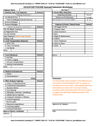 Every deduction you can think of, and even those you have not thought of. Itemized Deductions Worksheet Fill Online Printable Fillable Blank Pdffiller