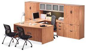 There are 163 u shaped desk for sale on etsy, and they cost $591.44 on average. Os Laminate Series U Shaped Desk With Hutch And Storage