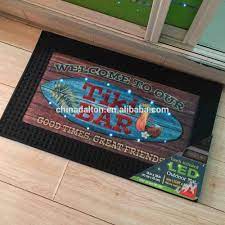 Outdoor rug with led lights. China Rubber Outdoor Welcome Entrance Touch Activated Music Sound Sensor Led Light Up Doormats Door Mats Floor Mats China Led Door Mats And Door Mats Led Price